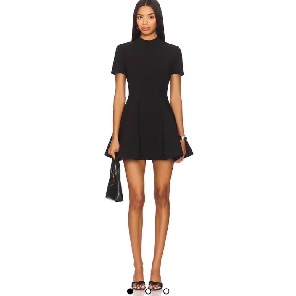 [Holiday Look 💝] NWT - Zephyra Collar Mini Dress in Black